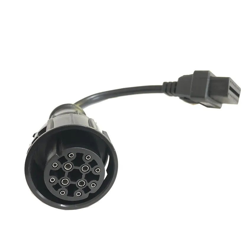 12Pin OBD2 к 16Pin гнездовой разъем DLC OBDII Для iv e co грузовика диагностический