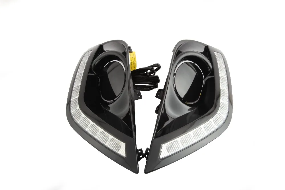 

OsMrk led drl daytime running light for nissan versa sunny 2014-15, Accessories, with dimmer function, top quality