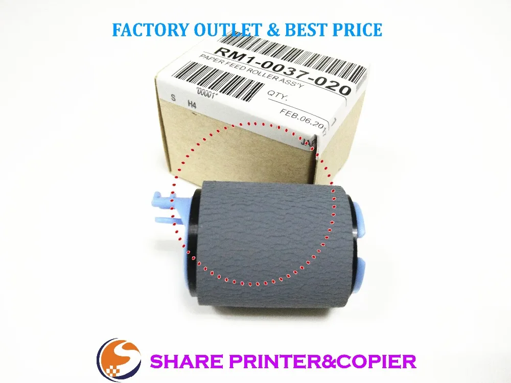 SHARE Genunine 5ps RM1-0037 RM1-0037-000 подающий ролик для HP CP3525 9000 4250 4345 4350 p4014 p4015 p4515 CM6030 M601 M602 M607 |