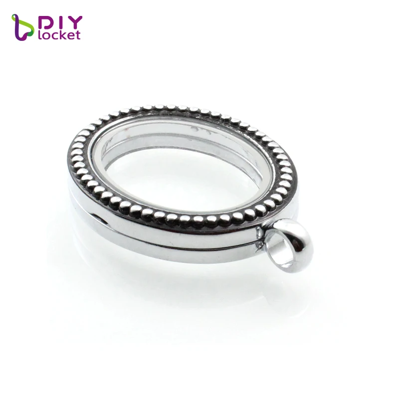 Овальный Магнитный медальон diylocket с памятью 5 шт./лот оптовая продажа Женские