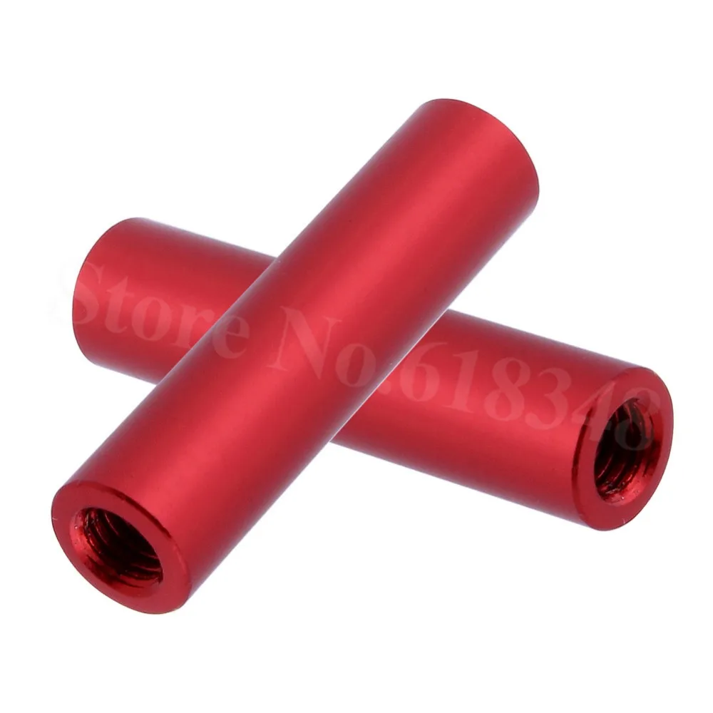 100 шт. алюминиевая стойка M3x10mm 15 мм 20 30 35 40 50 круглая Колонка для радиоуправляемых