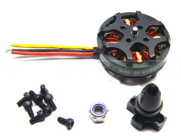 Бесщеточный дисковый двигатель с внешним ротором HL 450 кв для квадрокоптера 550- |