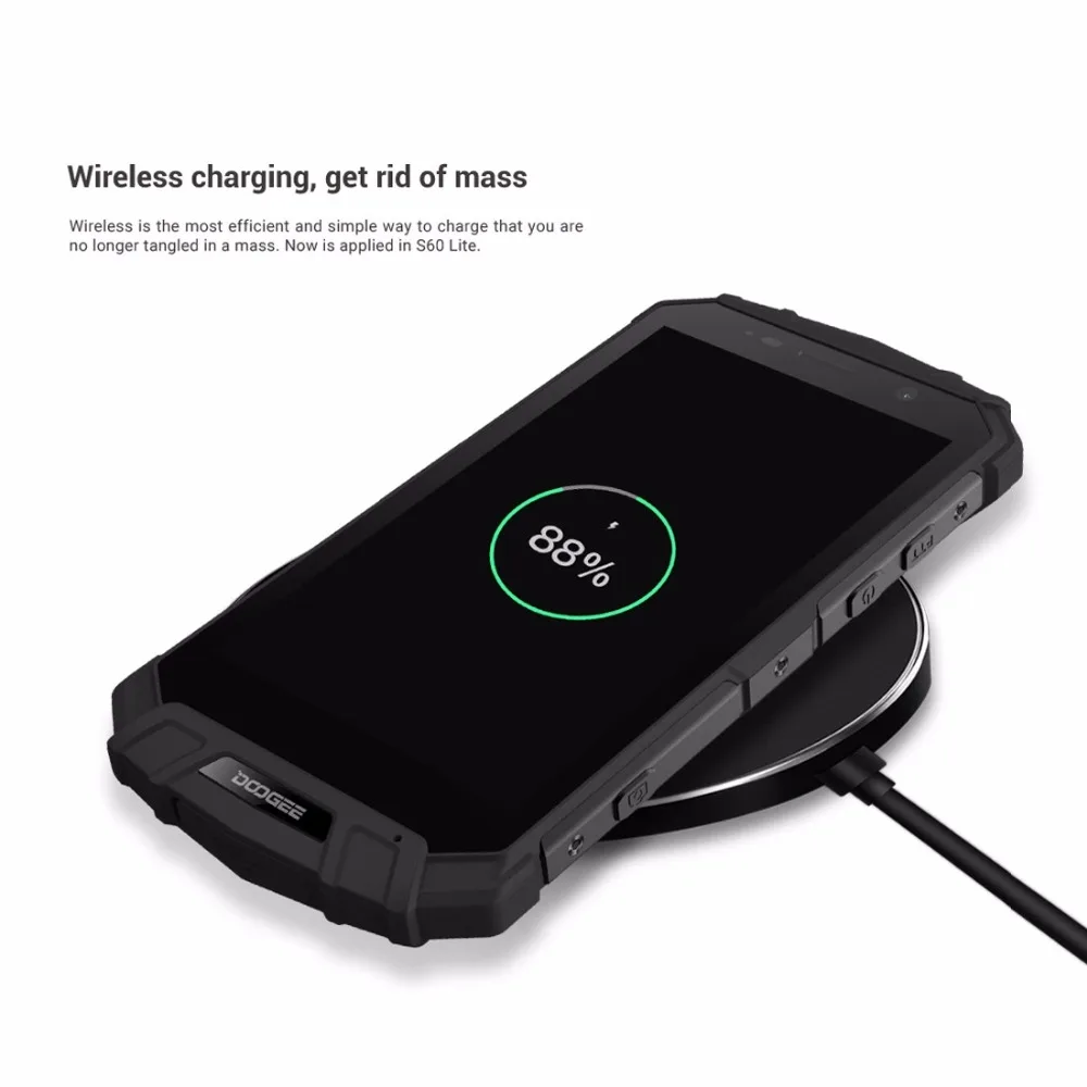 DOOGEE S60 Lite 4G мобильные телефоны Android 7,0 4 Гб+ 32 ГБ восьмиядерный смартфон IP68 Водонепроницаемый 5,2 дюймов две sim-карты сотовый телефон