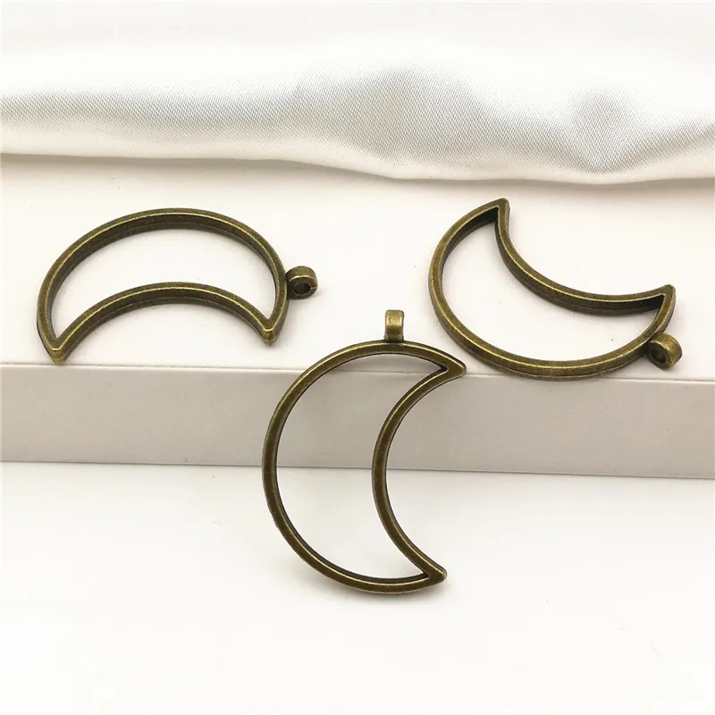 5 шт./лот смешанный стиль Сплав Круглый Кулон овальной формы золотой