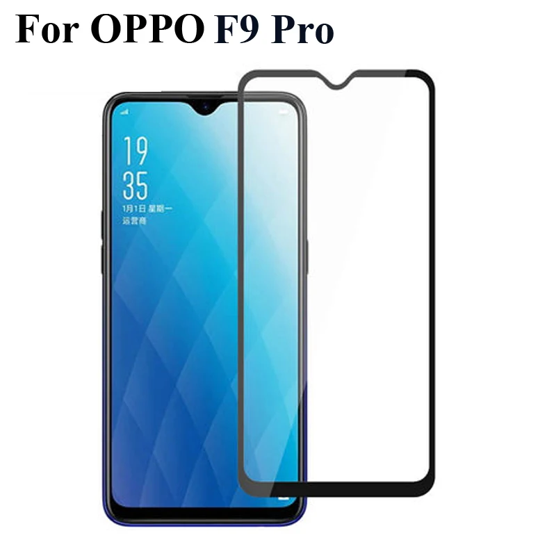 5 шт. для OPPO F9 pro F9pro стекло закаленное Полное покрытие пленка защитная F 9 |