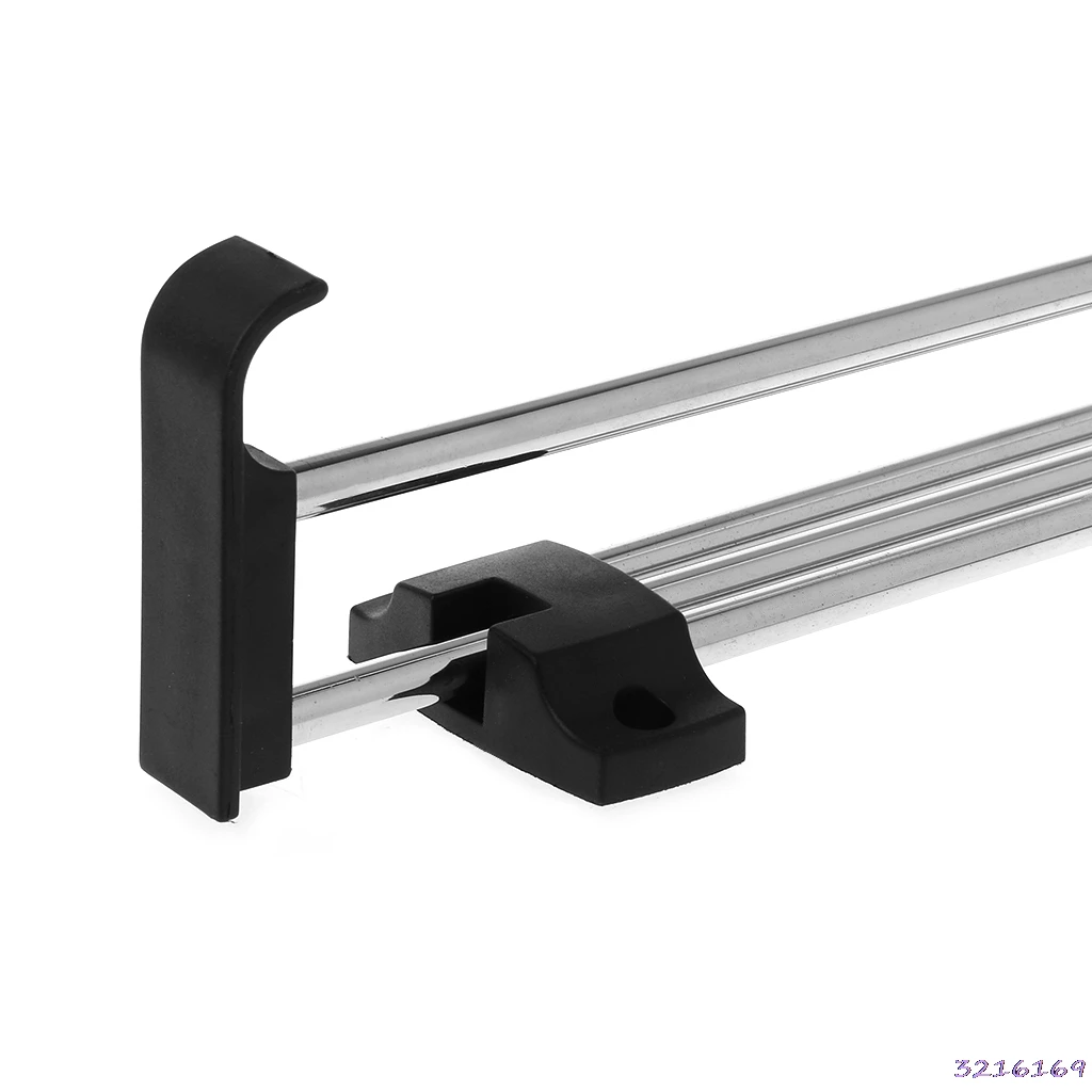 Retractable Wardrobe Clothes Hanger Pull Out Closet Rod Rail Organizer Rack | Мебель