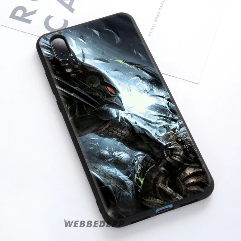 WEBBEDEPP Xenomorph Aliens predator Soft Case For Huawei P30 P20 Pro P10 P9 Lite 2017 P Smart 2019 & Nova 3 3i Y9 |