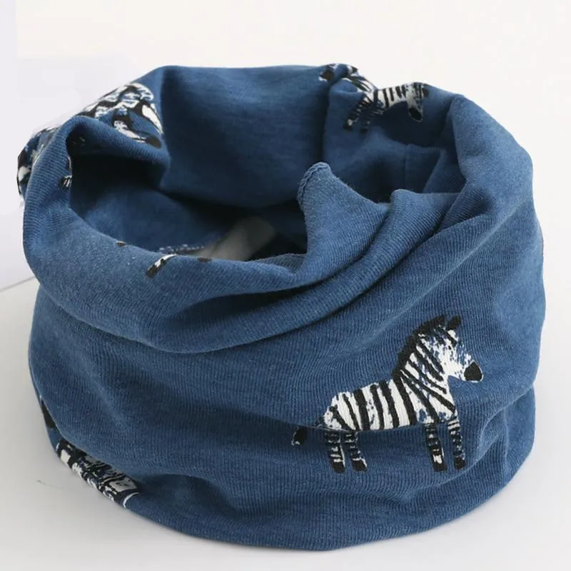 Модный шарф для детей Весна Детские теплые шарфы зимний шарф для девочек для детей хлопок Кольцо Воротник Детские шарфы