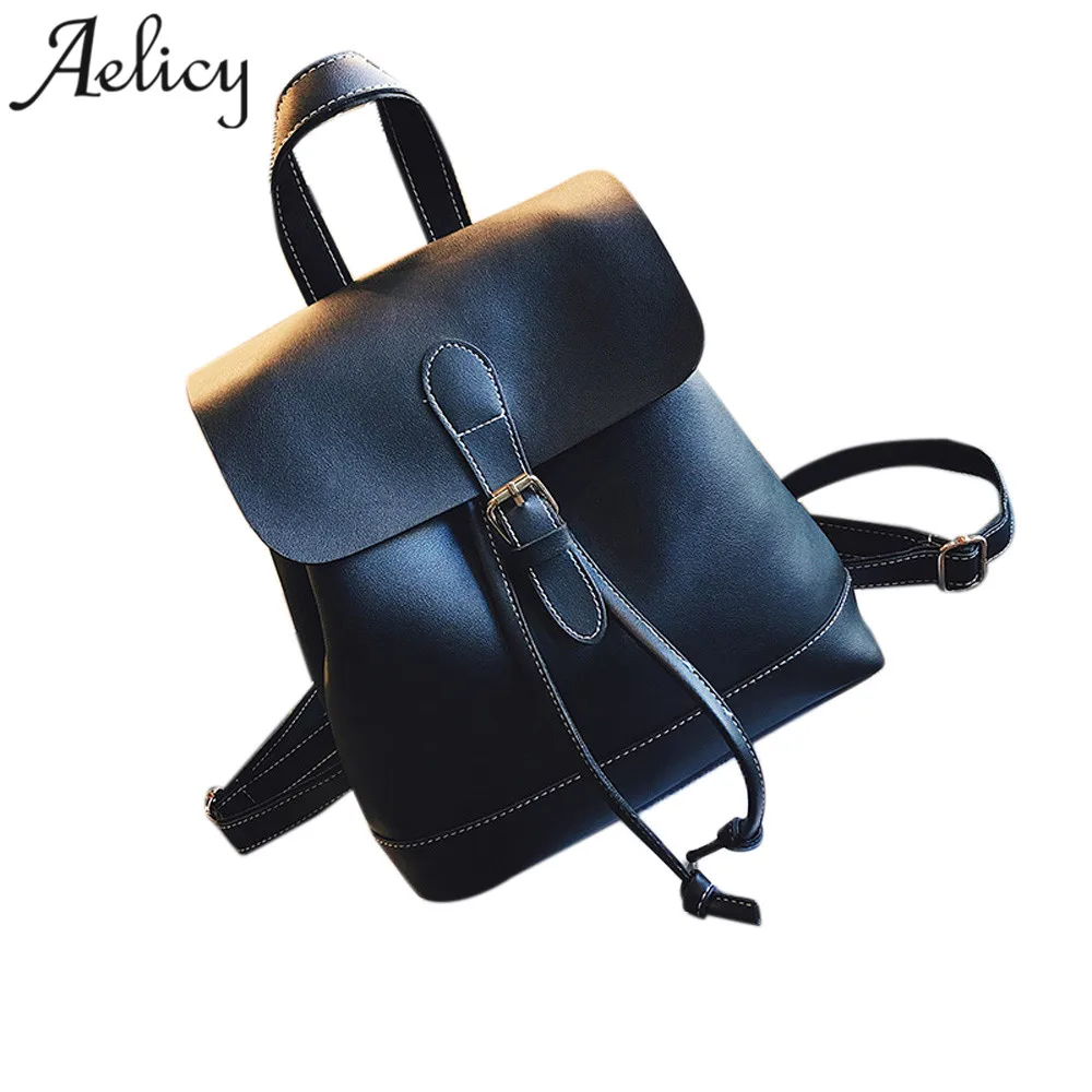 Женский винтажный рюкзак Aelicy из искусственной кожи высокого качества|designer leather