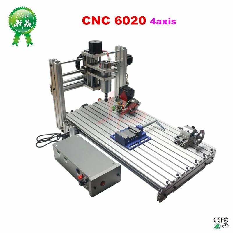 USB CNC 6020 5 осевой фрезерный станок с ЧПУ резьба по дереву деревообрабатывающий фрезерный гравировальный станок