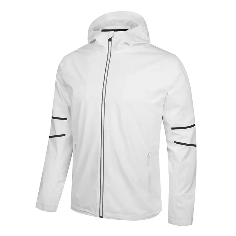 Мужская спортивная куртка KELME ветрозащитная с капюшоном для бега футбола