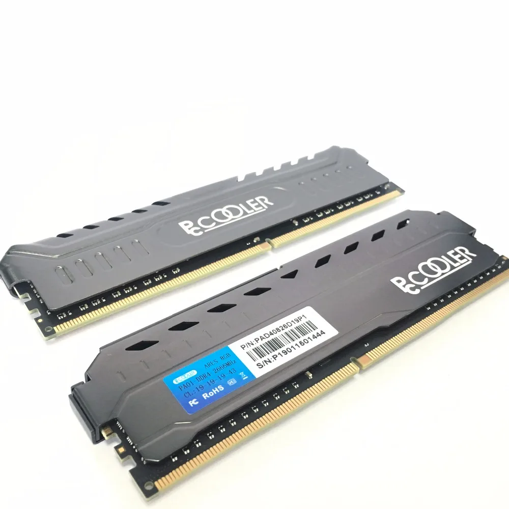 Pccooler 4GB 8GB 16GB 3200 PC Память RAM Memoria модуль компьютерный Настольный 4G 8G 16G DDR4 PC4 3200MHZ 2400Mhz