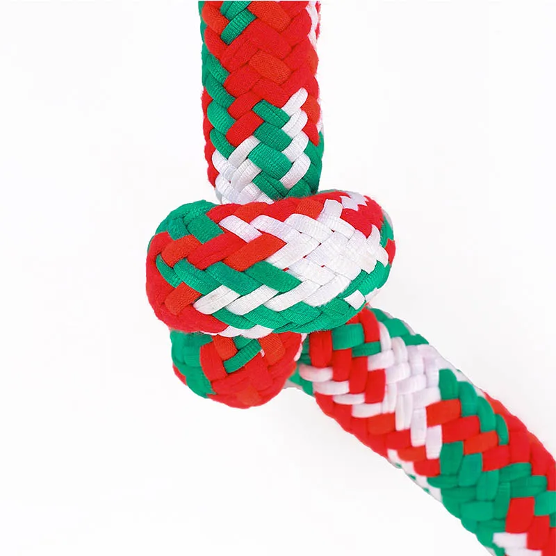 Dourable Большой Собака хлопчатобумажной веревки игрушка собака щенок чистка зубов