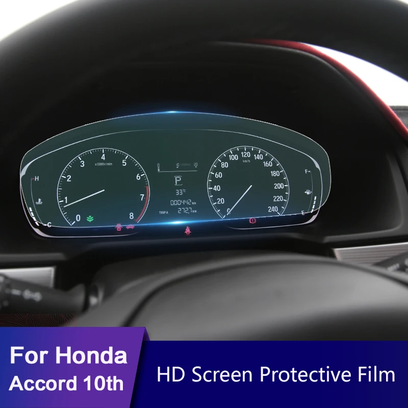 Vanka для Honda Accord 10th 2018 2019 Автомобильная приборная панель мягкая HD защитная пленка