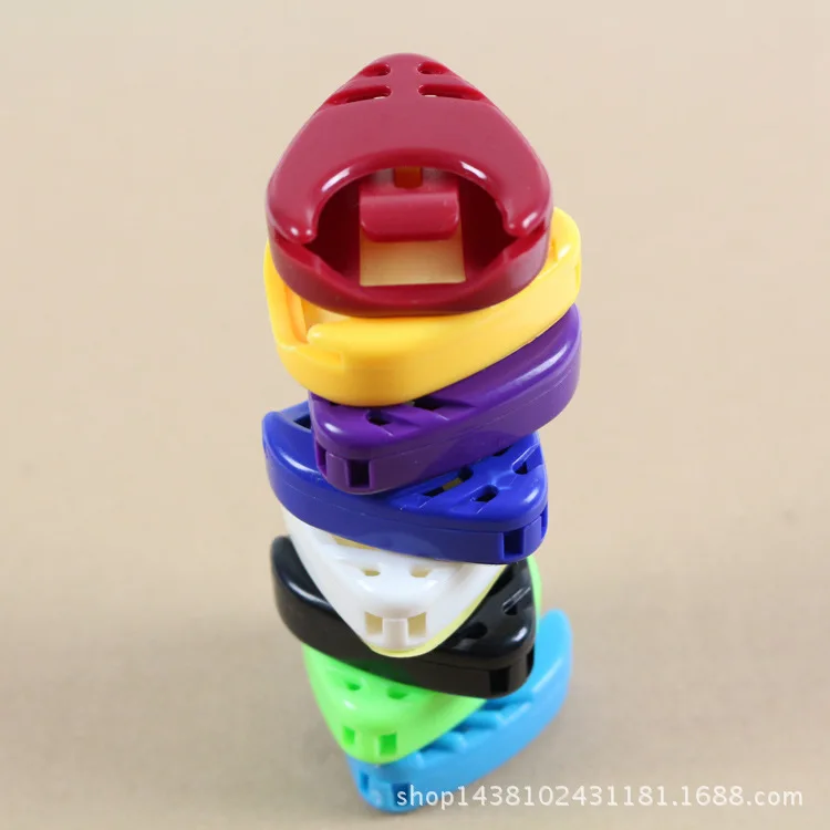 5 шт./лот Plactic Гитара Бас Ukelele Pick Plectrum Holder Case Alice в форме сердца для акустической бас