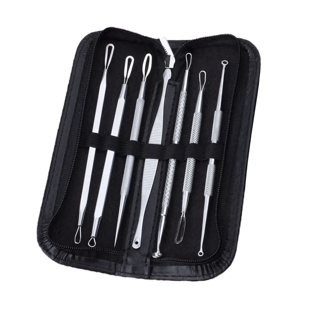 Очищающее средство для удаления акне 7 шт./компл. нержавеющая сталь | Красота и