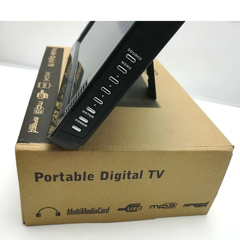 Leadstar HD TV 10 дюймов цифрового и аналогового ТВ приемник карты памяти USB