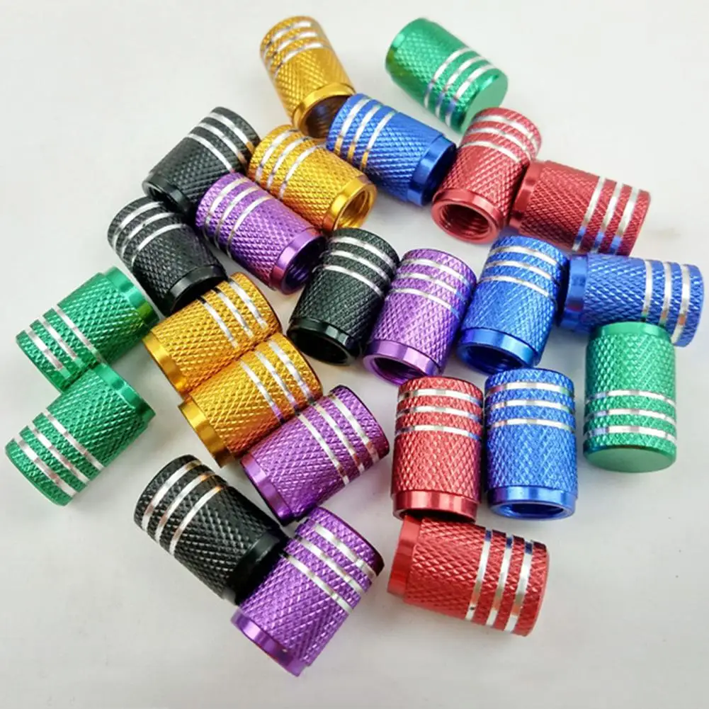 4 шт. алюминиевая Автомобильная мотоциклетная шина воздушный клапан крышка обода