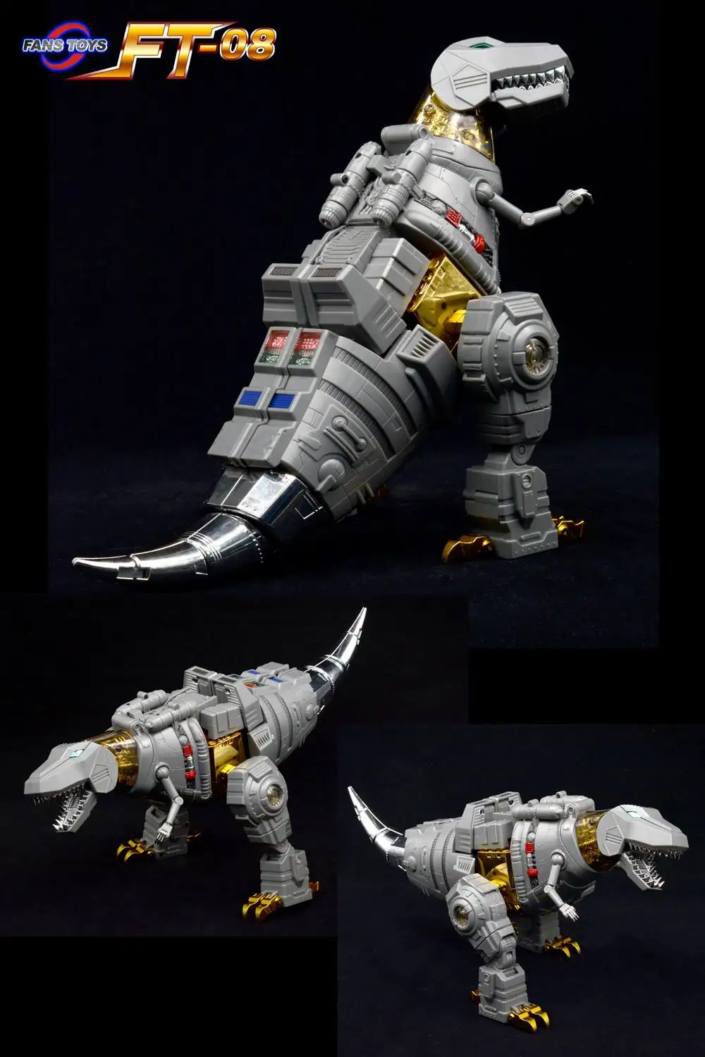 FansToys FT 08 дробилка FT08 вентиляторы игрушки Гримлок динозавры в наличии|Игровые