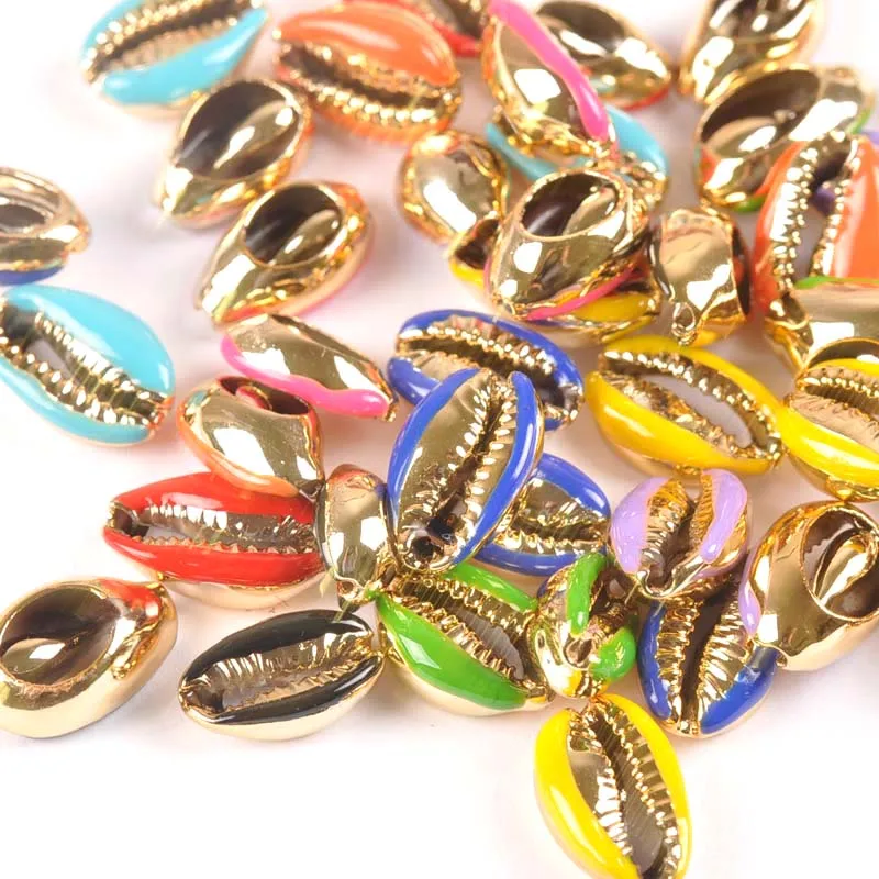 10 шт. свободные яркие эмалированные золотые Фотообои | Украшения и аксессуары