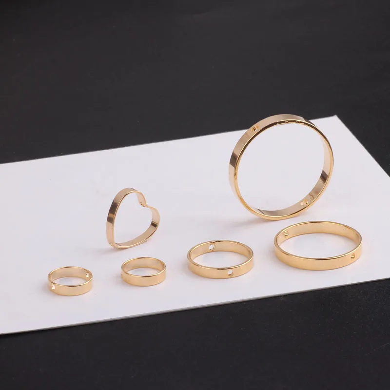 DIY серьги ювелирные изделия покрытые медью 18 К золотой цвет аксессуары
