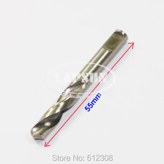 10pcs/set 6mm HSS Center inside Twist Drill Bits for metal wood plastic Holesaw Bit size: 6.0mm Length: 55mm | Инструменты