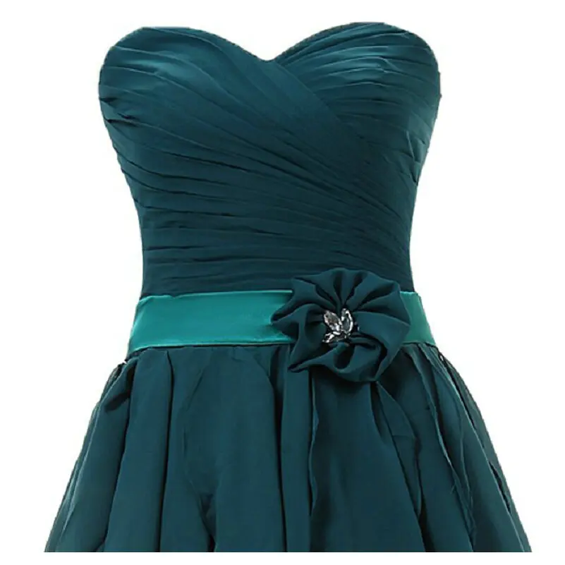 Babalet короткие шифон драпированные цветы пояса пром платья|flower dress girl|flower fakeflower silk |