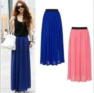 Женская шифоновая юбка длинная в богемном стиле новая модель 2019 2016 |