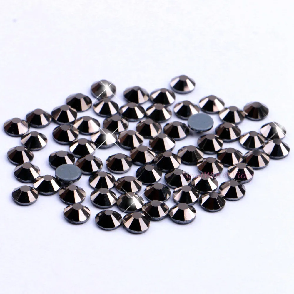 Высшее качество! Хит продаж Стразы Mine Hematite SS6 SS10 SS16 SS20 SS30 Алмазный кристаллы страз