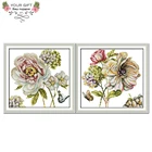 Ваш подарок H516 (5) H517 (6) 14CT 11CT Счетный и штампованный домашний декор рукоделие вышивка рукодельная вышивка наборы для вышивки крестом