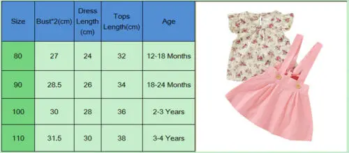 Одежда для девочек комплект из 2 предметов одежда маленьких футболка топа и юбки
