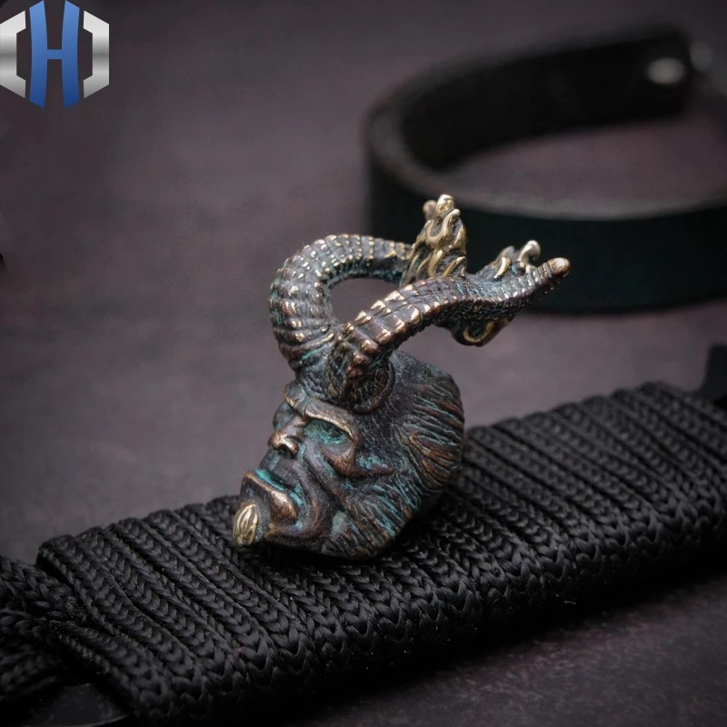 Оригинальный Hell Baron нож Зонт Кулон EDC кулон ручной работы DIY бусы|Уличные