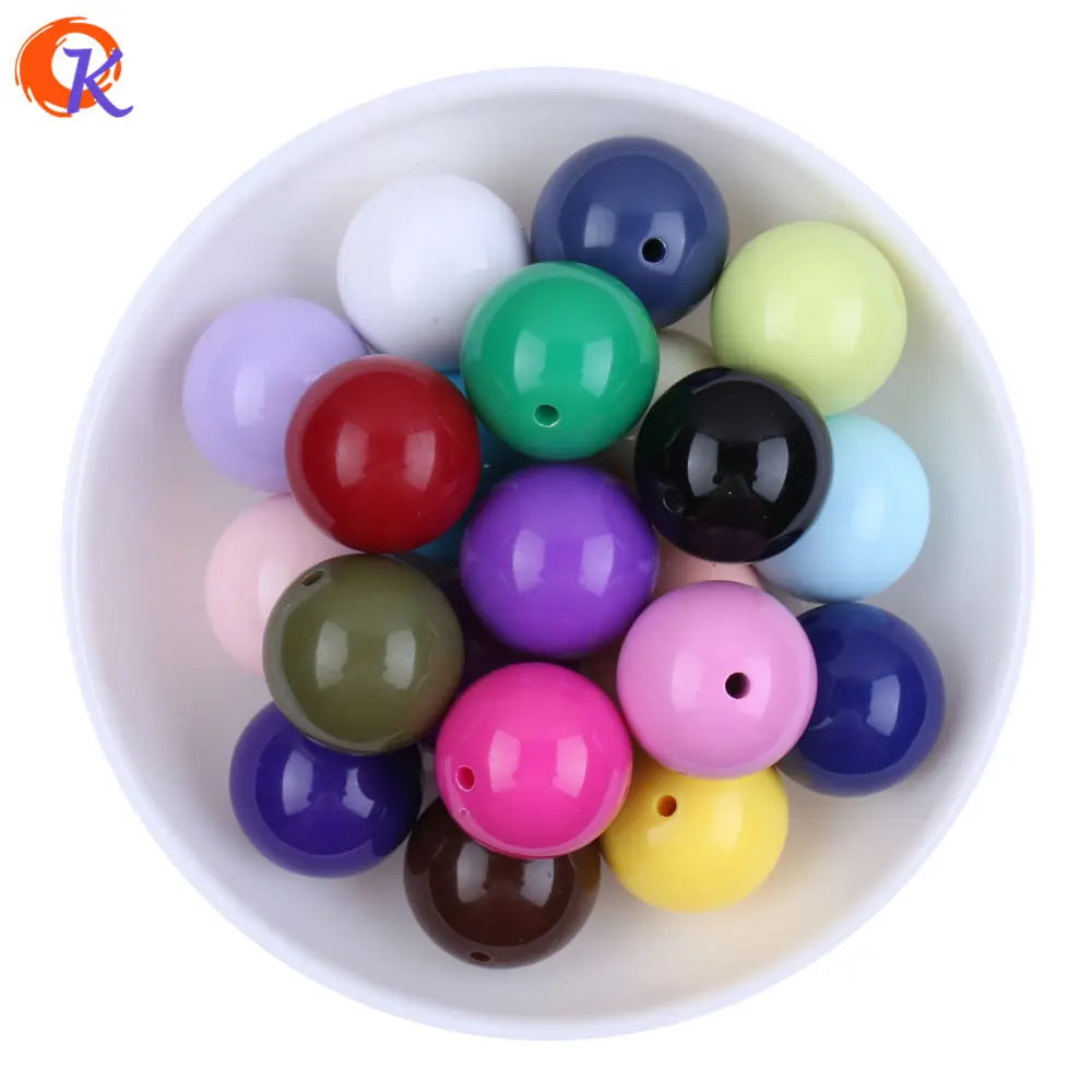 Mix Color 1 Модные бисерные ювелирные изделия 6-20 мм 100 шт./лот бусины из жевательной резинки Твердые бусины на выбор цветные массивные акриловые бусины для ожерелья ручной работы ювелирные изделия - Цвет: Mix Color 1