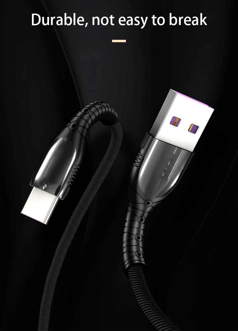 USB C type c кабель QC 3,0 5A супер Зарядка для samsung S10 S9 S8 huawei mate 20 P20 P30 Pro USB-C кабель для быстрой зарядки type C Kable