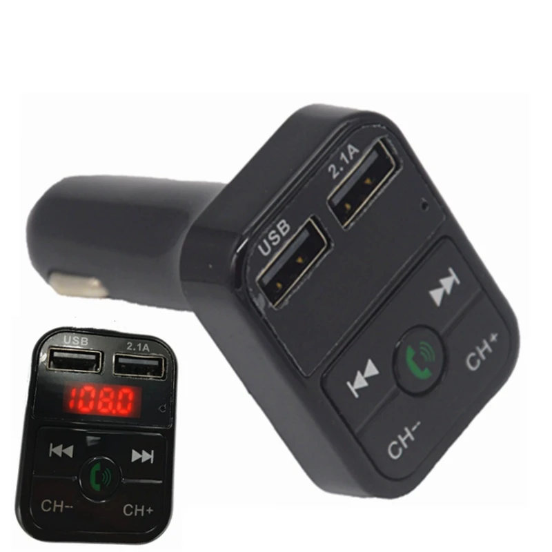 Универсальный Bluetooth автомобильный набор свободные руки FM передатчик MP3 плеер с