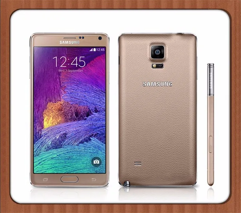 Samsung Galaxy Note 4 N910U разблокированный GSM 4G LTE Android мобильный телефон Восьмиядерный 5," 16 МП ram 3 ГБ rom 32 Гб дропшиппинг