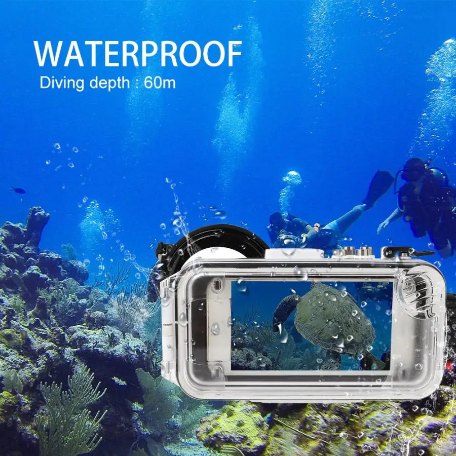 60 m/195ft Водонепроницаемый подводный чехол для телефона для iphone 6/7/8/X/XR сотовый Чехол для телефона