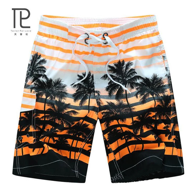 Мужская пляжная одежда летние пляжные шорты быстросохнущие плавки с эластичной
