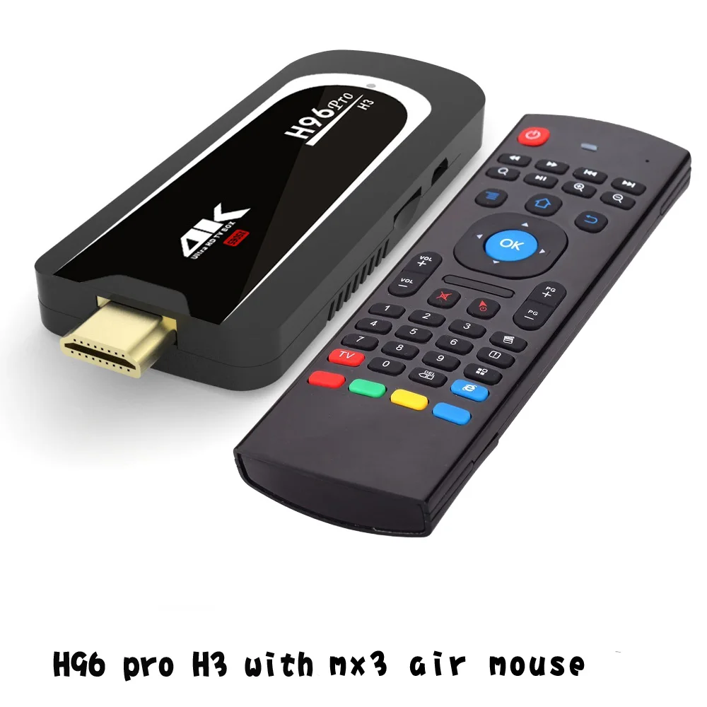 Серебристый H96 Pro H3 мини-ПК с i7 laser Amlogic S905X четырехъядерный Android 7,1 tv Dongle 2GB 16GB 2,4G/5G WiFi BT4.0 1080P 4K HD tv Stick - Цвет: Серебристый