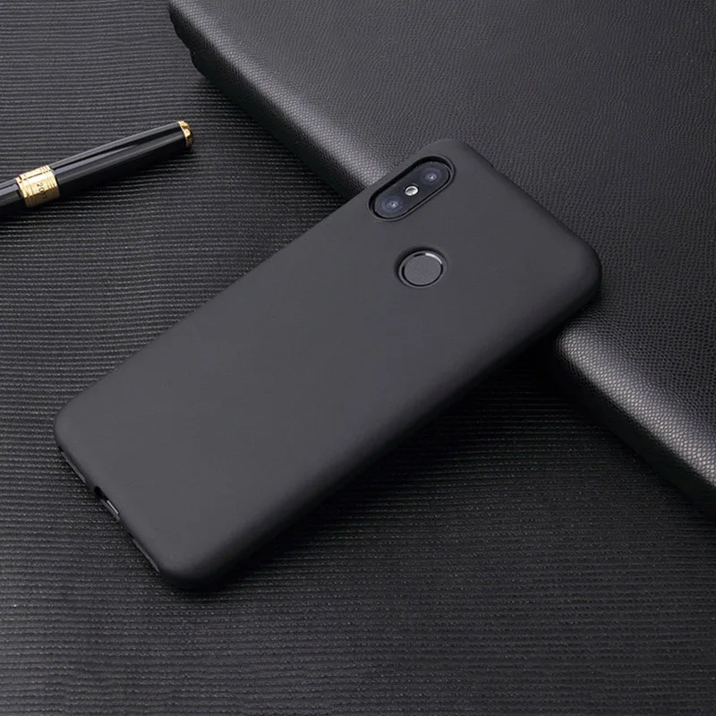

Soft candy color capa silicone case For xiomi xiaomi redmi 6 pro cases anti-finger funda carcasas coque kryt etui hoesje tok