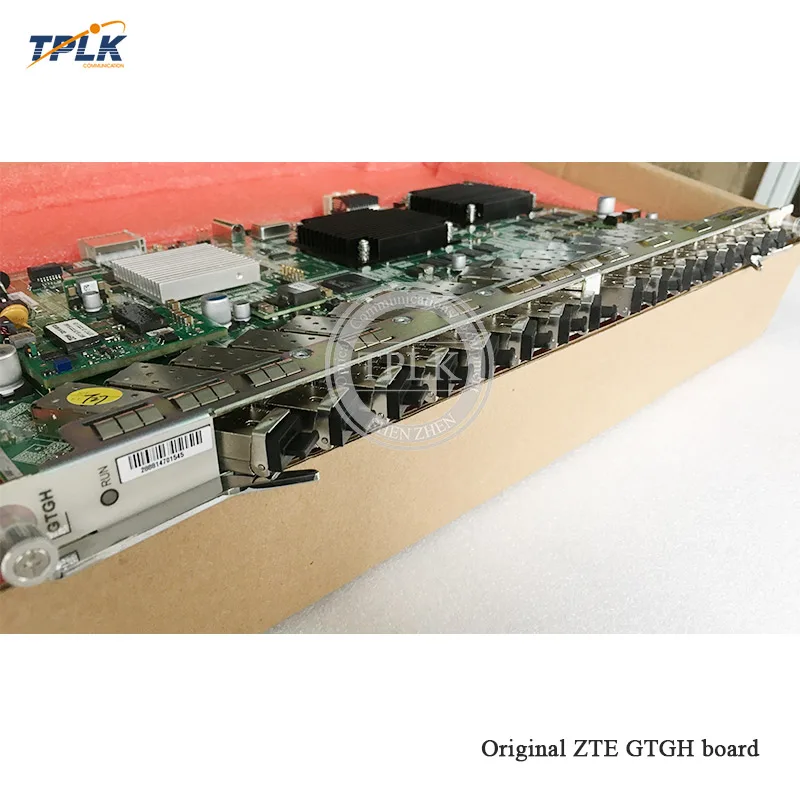 Горячая zte GTGH C+ плата 16 портов GPON плата для zte C300 C320 OLT, с 16 SFP C+ модули