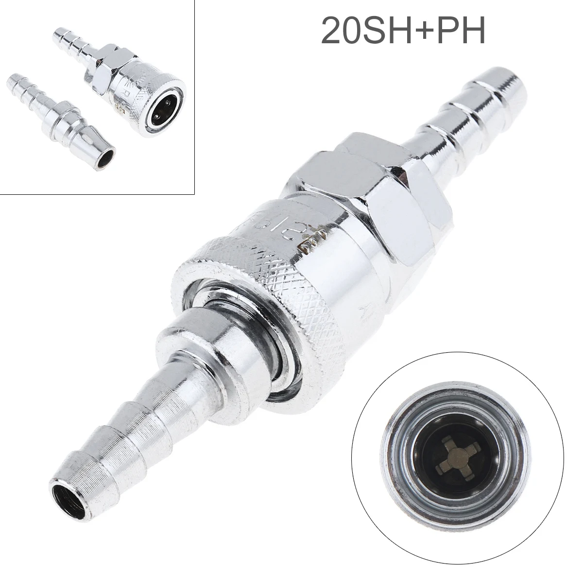 2 шт TL S12 20SH + PH высокоскоростной стальной Пневматический фитинг быстрый разъем