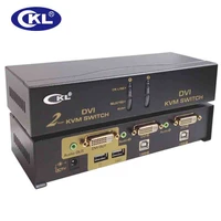 2017 ckl 2 port usb dvi kvm switch 2 in 1 out switcher for keyboard video mouse with audio fully support dvi hdcp ckl 92d