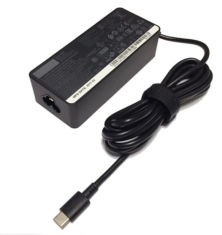 Совершенно новое зарядное устройство для LENOVO 65W USB-C 5V3A 12V3A 20V3.25A TYPE-C Thinkpad S2 YOGA X1 T480 910