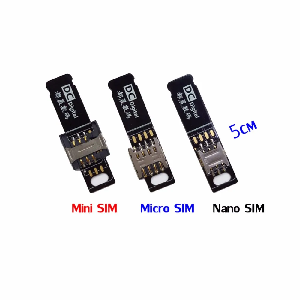 Адаптер для SIM карты быстросъемный адаптер Apple iPhone 5 5S 6 6S 6P 7 7S 7P Nano/Micro SIM|Адаптеры