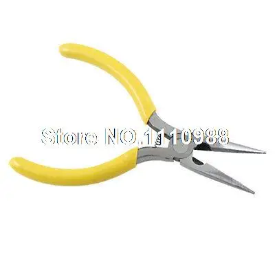 

Slim Yellow Handle Long Nose Pliers Wire Cutting Tool