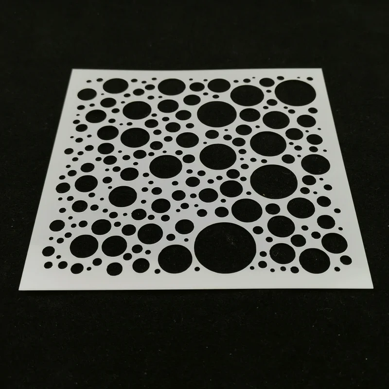 13*13 Креативные Круглые трафареты для скрапбукинга/фотоальбома декоративная