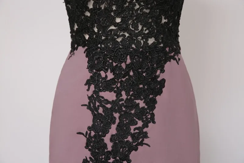 HVVLF черные 2018 платья для выпускного вечера русалка до пола с открытой спиной