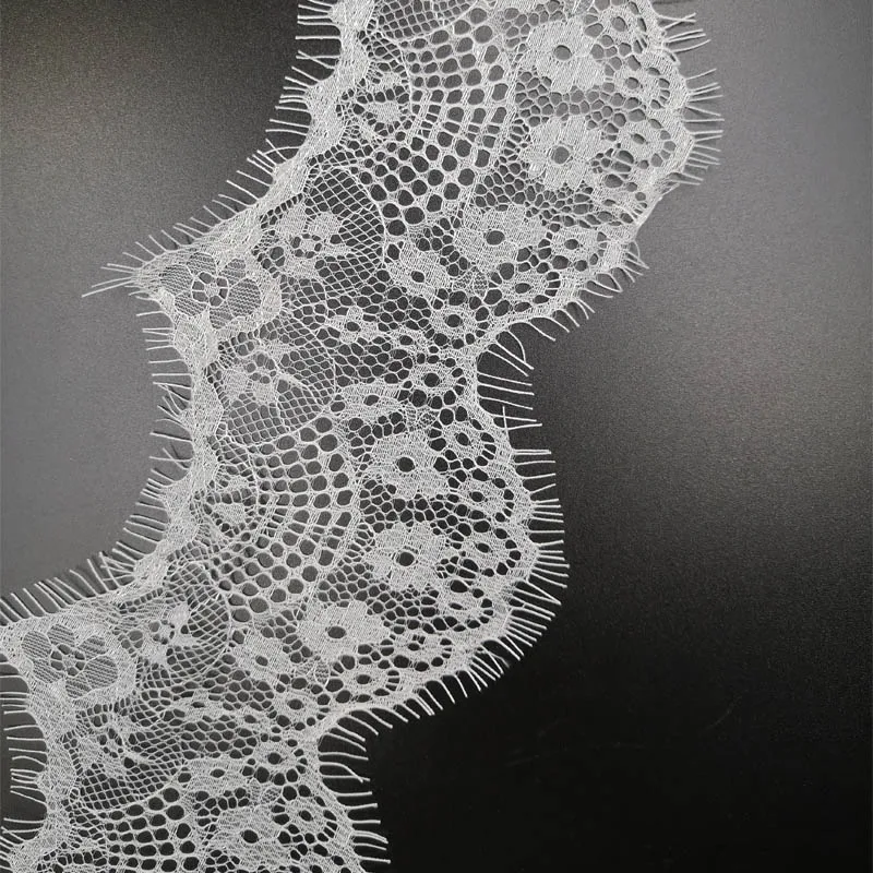 3 метра/Лот черные и белые ресницы кружевная ткань сделай сам декоративные мягкие