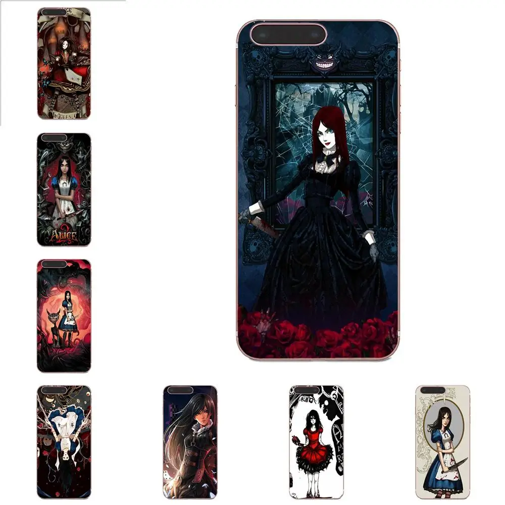 Для Xiaomi Redmi Note 2 3S 4 4A 4X 5 5A 6 6A Pro Plus TPU узоры Pretty Alice Madness Returns|Чехлы-накладки| |